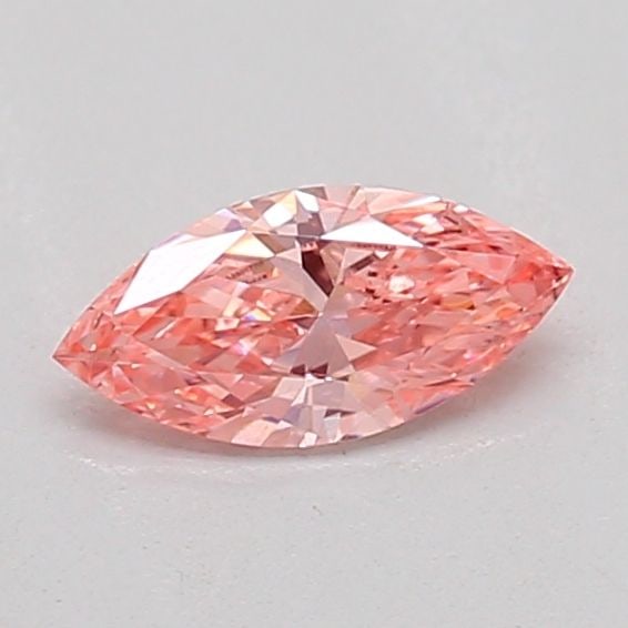 Loose Diamond - MARQUISE 0.23ct Fancy Vivid Pink VS2: Loose Diamond - MARQUISE 0.23ct Fancy Vivid Pink VS2 Source: This is a real non-mined Diamond that has been grown in a lab Shape: MARQUISE Carats: 0.23 Color: Fancy Vivid Pink Certification: IGI Video