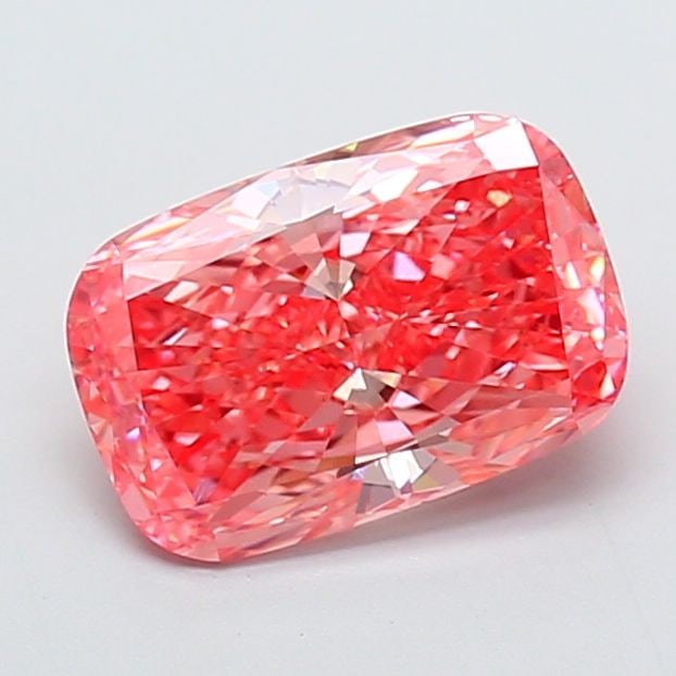 Loose Diamond - CUSHION MODIFIED 3.0ct Fancy Vivid Pink VS2: Loose Diamond - CUSHION MODIFIED 3.0ct Fancy Vivid Pink VS2 Source: This is a real non-mined Diamond that has been grown in a lab Shape: CUSHION MODIFIED Carats: 3.0 Color: Fancy Vivid Pink Certificat