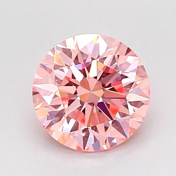 Loose Diamond - ROUND 1.0ct Fancy Vivid Pink VVS1: Loose Diamond - ROUND 1.0ct Fancy Vivid Pink VVS1 Source: This is a real non-mined Diamond that has been grown in a lab Shape: ROUND Carats: 1.0 Color: Fancy Vivid Pink Certification: IGI Video: