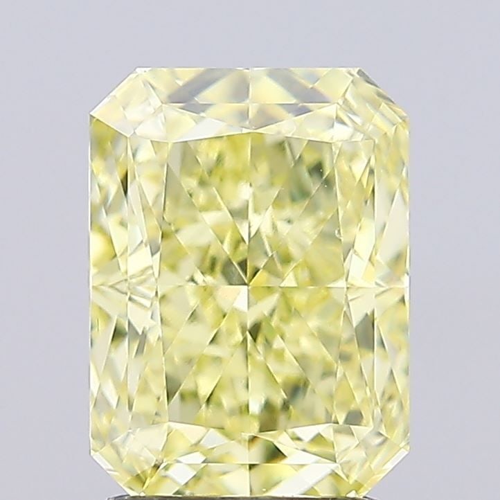 Loose Diamond - RADIANT 2.51ct Fancy Intense Yellow VS1: Loose Diamond - RADIANT 2.51ct Fancy Intense Yellow VS1 Source: This is a real non-mined Diamond that has been grown in a lab Shape: RADIANT Carats: 2.51 Color: Fancy Intense Yellow Certification: IGI