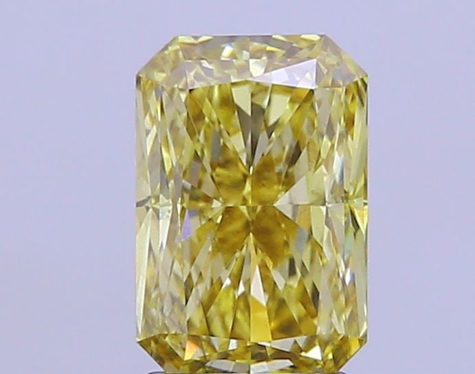 Loose Diamond - RADIANT 3.07ct Fancy Intense Yellow SI1: Loose Diamond - RADIANT 3.07ct Fancy Intense Yellow SI1 Source: This is a real non-mined Diamond that has been grown in a lab Shape: RADIANT Carats: 3.07 Color: Fancy Intense Yellow Certification: IGI