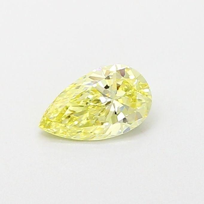 Loose Diamond - PEAR 0.42ct Fancy Intense Yellow VS1: Loose Diamond - PEAR 0.42ct Fancy Intense Yellow VS1 Source: This is a real non-mined Diamond that has been grown in a lab Shape: PEAR Carats: 0.42 Color: Fancy Intense Yellow Certification: IGI Video