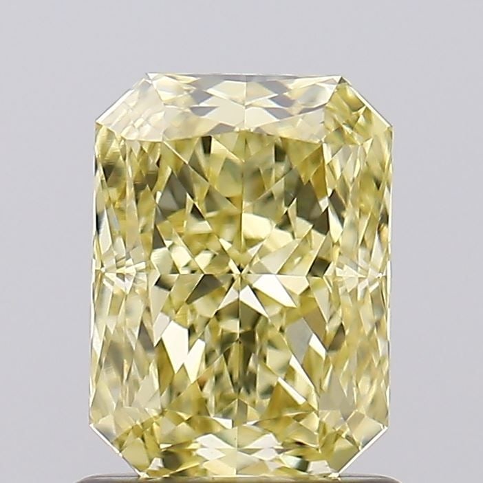 Loose Diamond - RADIANT 1.08ct Fancy Intense Yellow VVS2: Loose Diamond - RADIANT 1.08ct Fancy Intense Yellow VVS2 Source: This is a real non-mined Diamond that has been grown in a lab Shape: RADIANT Carats: 1.08 Color: Fancy Intense Yellow Certification: IG