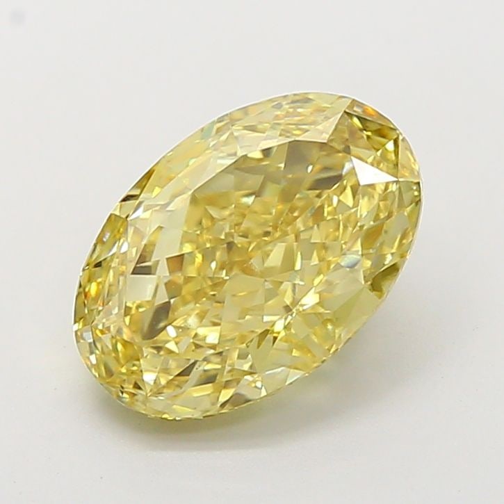 Loose Diamond - OVAL 3.57ct Fancy Intense Yellow VS2: Loose Diamond - OVAL 3.57ct Fancy Intense Yellow VS2 Source: This is a real non-mined Diamond that has been grown in a lab Shape: OVAL Carats: 3.57 Color: Fancy Intense Yellow Certification: IGI Video