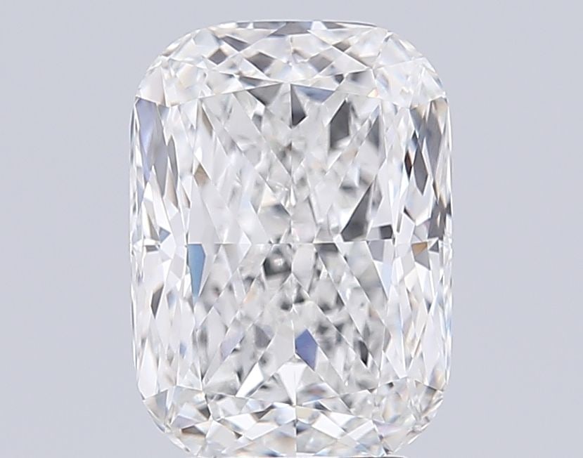 Loose Diamond - CUSHION MODIFIED 5.28ct E VVS2: Loose Diamond - CUSHION MODIFIED 5.28ct E VVS2 Source: This is a real non-mined Diamond that has been grown in a lab Shape: CUSHION MODIFIED Carats: 5.28 Color: E Clarity: VVS2 Certification: IGI Vide