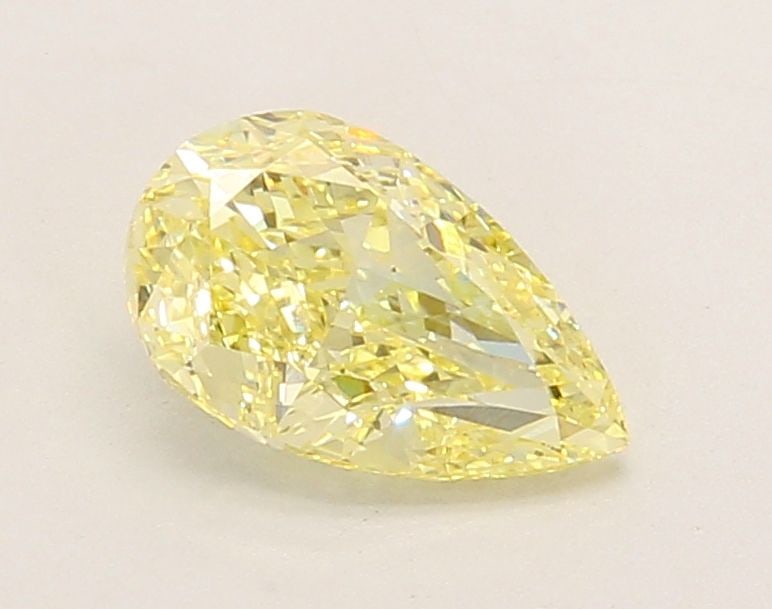 Loose Diamond - PEAR 1.04ct Fancy Intense Yellow VS1: Loose Diamond - PEAR 1.04ct Fancy Intense Yellow VS1 Source: This is a real non-mined Diamond that has been grown in a lab Shape: PEAR Carats: 1.04 Color: Fancy Intense Yellow Certification: IGI Video