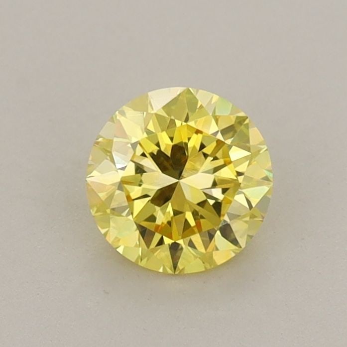 Loose Diamond - ROUND 0.55ct Fancy Intense Yellow VVS2: Loose Diamond - ROUND 0.55ct Fancy Intense Yellow VVS2 Source: This is a real non-mined Diamond that has been grown in a lab Shape: ROUND Carats: 0.55 Color: Fancy Intense Yellow Certification: IGI Vi