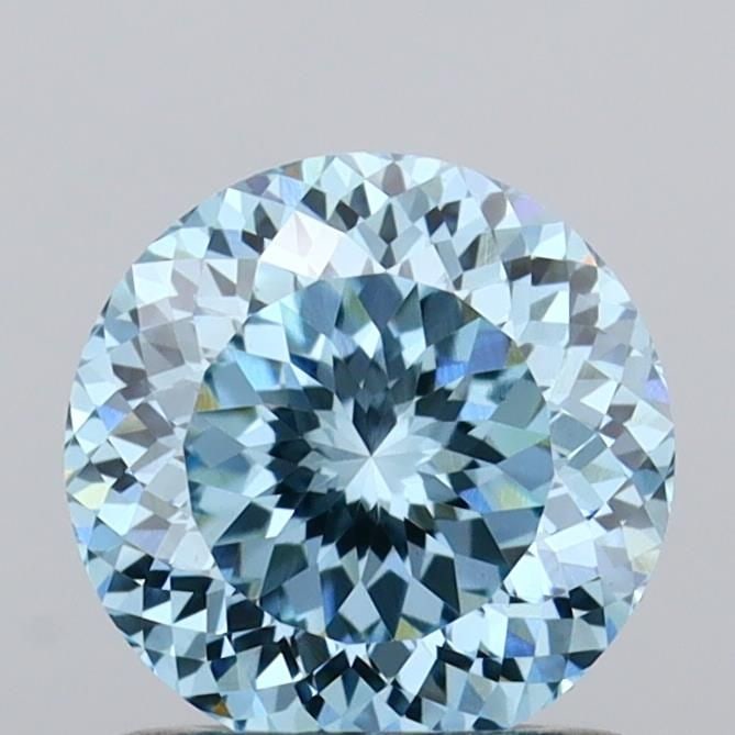 Loose Diamond - ROUND 1.06ct Fancy Vivid Blue VS1: Loose Diamond - ROUND 1.06ct Fancy Vivid Blue VS1 Source: This is a real non-mined Diamond that has been grown in a lab Shape: ROUND Carats: 1.06 Color: Fancy Vivid Blue Certification: IGI The Diamond