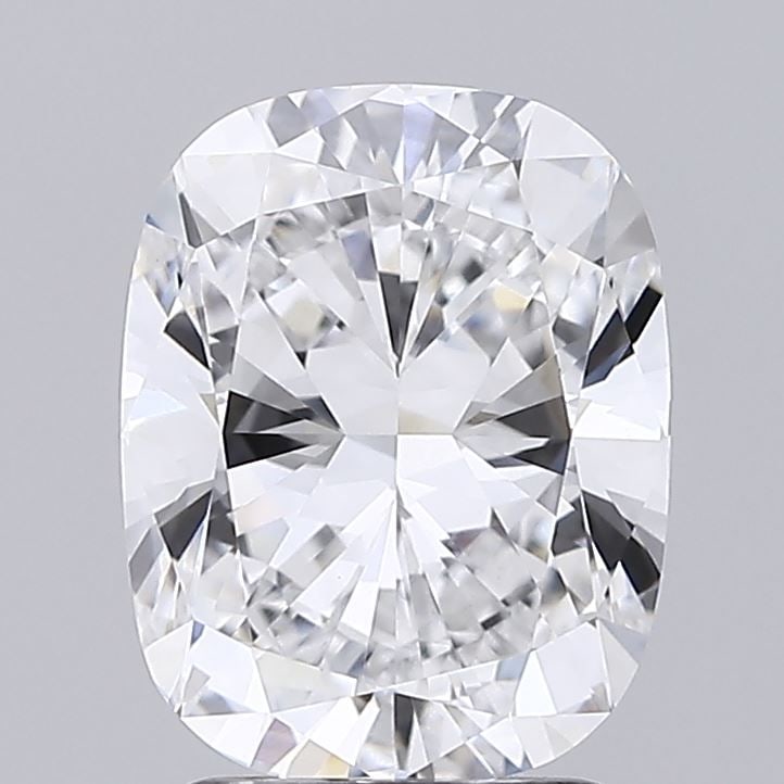 Loose Diamond - CUSHION MODIFIED 2.53ct D VVS2: Loose Diamond - CUSHION MODIFIED 2.53ct D VVS2 Source: This is a real non-mined Diamond that has been grown in a lab Shape: CUSHION MODIFIED Carats: 2.53 Color: D Clarity: VVS2 Certification: IGI The 