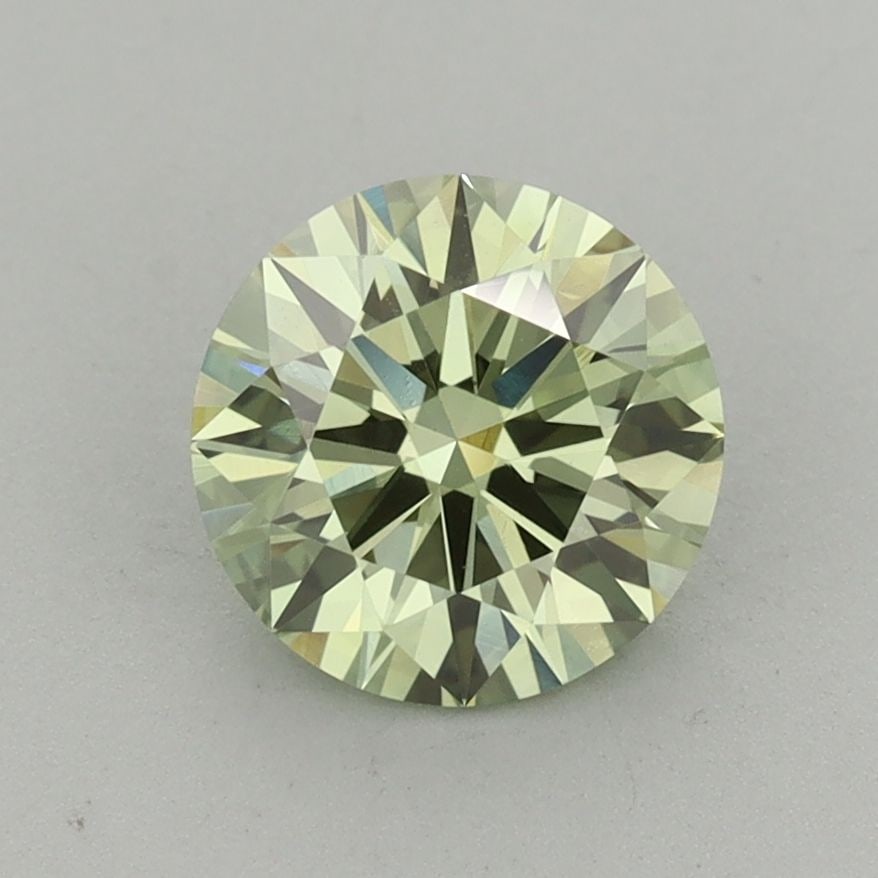 Loose Diamond - ROUND 1.5ct Fancy Vivid Green VS1: Loose Diamond - ROUND 1.5ct Fancy Vivid Green VS1 Source: This is a real non-mined Diamond that has been grown in a lab Shape: ROUND Carats: 1.5 Color: Fancy Vivid Green Certification: IGI Video: