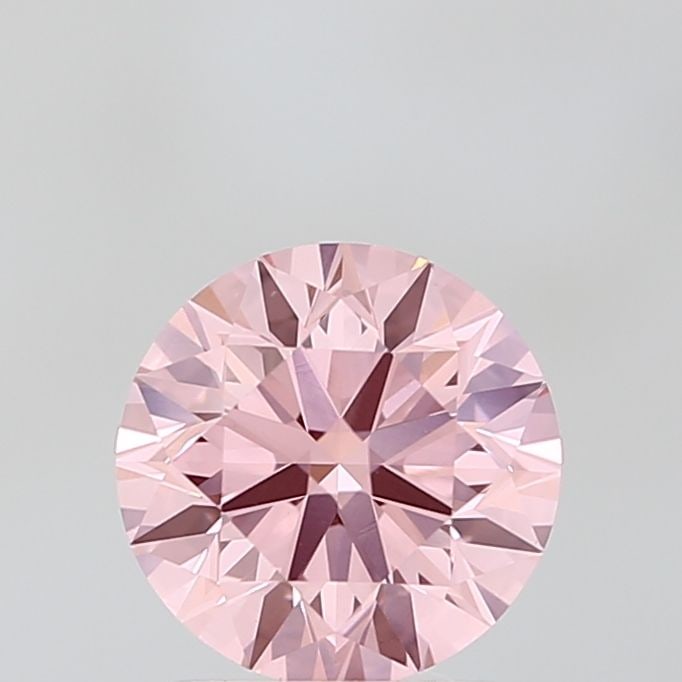 Loose Diamond - ROUND 2.0ct Fancy Vivid Pink VS1: Loose Diamond - ROUND 2.0ct Fancy Vivid Pink VS1 Source: This is a real non-mined Diamond that has been grown in a lab Shape: ROUND Carats: 2.0 Color: Fancy Vivid Pink Certification: IGI Video: Video