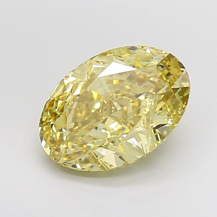 Loose Diamond - OVAL 5.04ct Fancy Yellow VS1: Loose Diamond - OVAL 5.04ct Fancy Yellow VS1 Source: This is a real non-mined Diamond that has been grown in a lab Shape: OVAL Carats: 5.04 Color: Fancy Yellow Certification: IGI Video:
