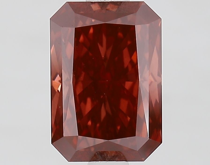Loose Diamond - RADIANT 1.63ct Fancy Vivid Brownish Pink VS1: Loose Diamond - RADIANT 1.63ct Fancy Vivid Brownish Pink VS1 Source: This is a real non-mined Diamond that has been grown in a lab Shape: RADIANT Carats: 1.63 Color: Fancy Vivid Brownish Pink Certific