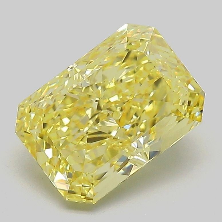 Loose Diamond - RADIANT 2.11ct Fancy Intense Yellow VVS2: Loose Diamond - RADIANT 2.11ct Fancy Intense Yellow VVS2 Source: This is a real non-mined Diamond that has been grown in a lab Shape: RADIANT Carats: 2.11 Color: Fancy Intense Yellow Certification: IG