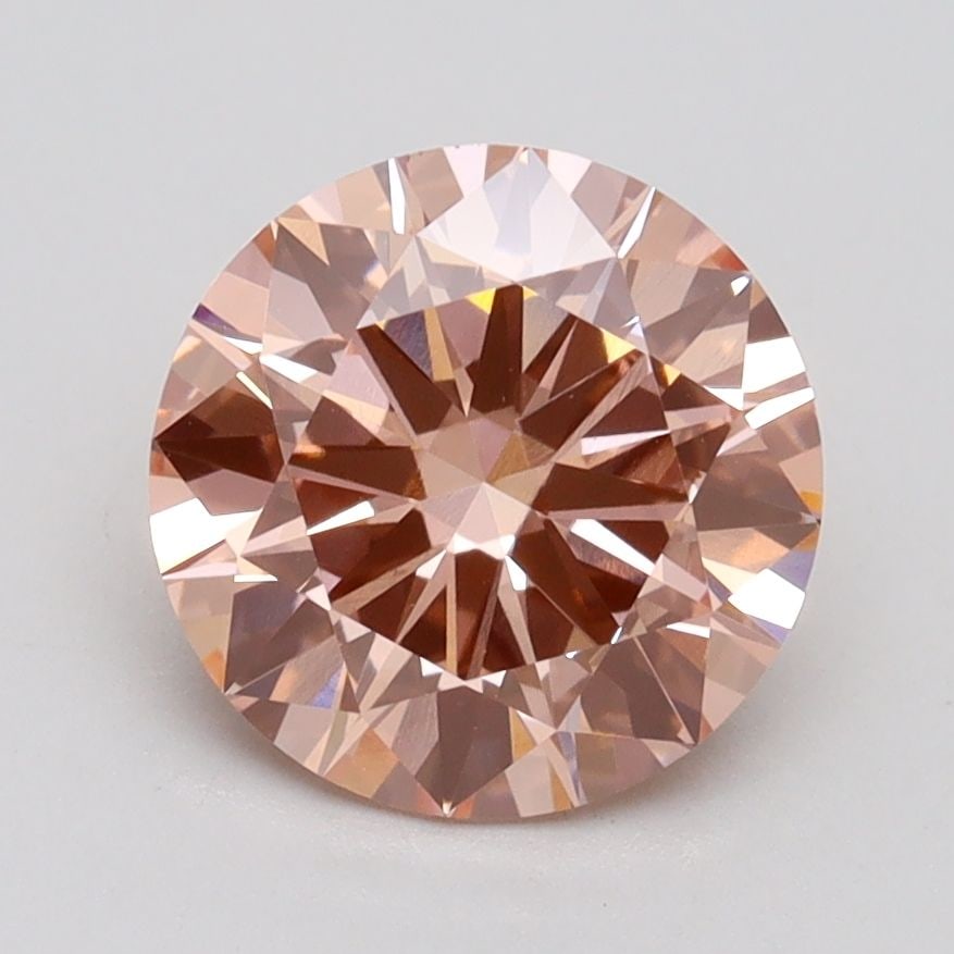 Loose Diamond - ROUND 2.01ct Fancy Intense Pink VS1: Loose Diamond - ROUND 2.01ct Fancy Intense Pink VS1 Source: This is a real non-mined Diamond that has been grown in a lab Shape: ROUND Carats: 2.01 Color: Fancy Intense Pink Certification: IGI Video: