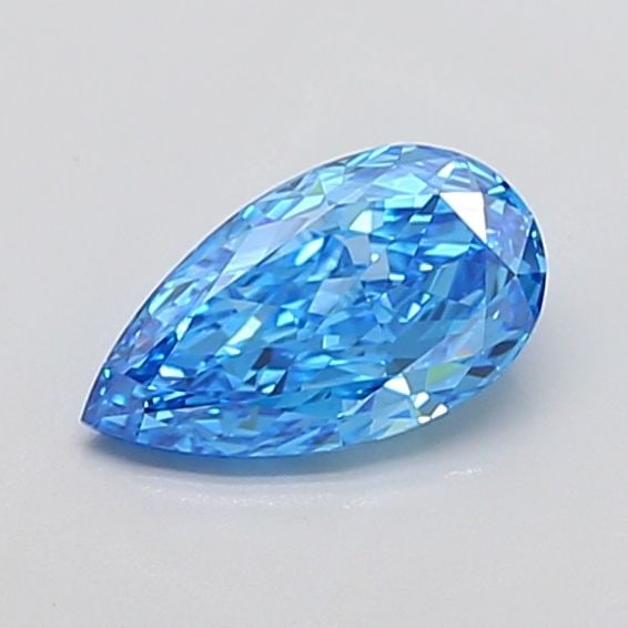 Loose Diamond - PEAR 1.37ct Fancy Vivid Blue VS1: Loose Diamond - PEAR 1.37ct Fancy Vivid Blue VS1 Source: This is a real non-mined Diamond that has been grown in a lab Shape: PEAR Carats: 1.37 Color: Fancy Vivid Blue Certification: IGI Video: Video