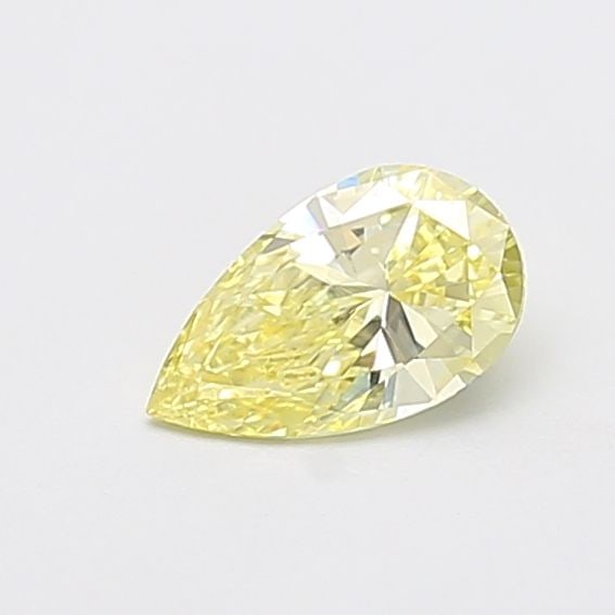 Loose Diamond - PEAR 0.61ct Fancy Intense Yellow VVS2: Loose Diamond - PEAR 0.61ct Fancy Intense Yellow VVS2 Source: This is a real non-mined Diamond that has been grown in a lab Shape: PEAR Carats: 0.61 Color: Fancy Intense Yellow Certification: IGI Vide