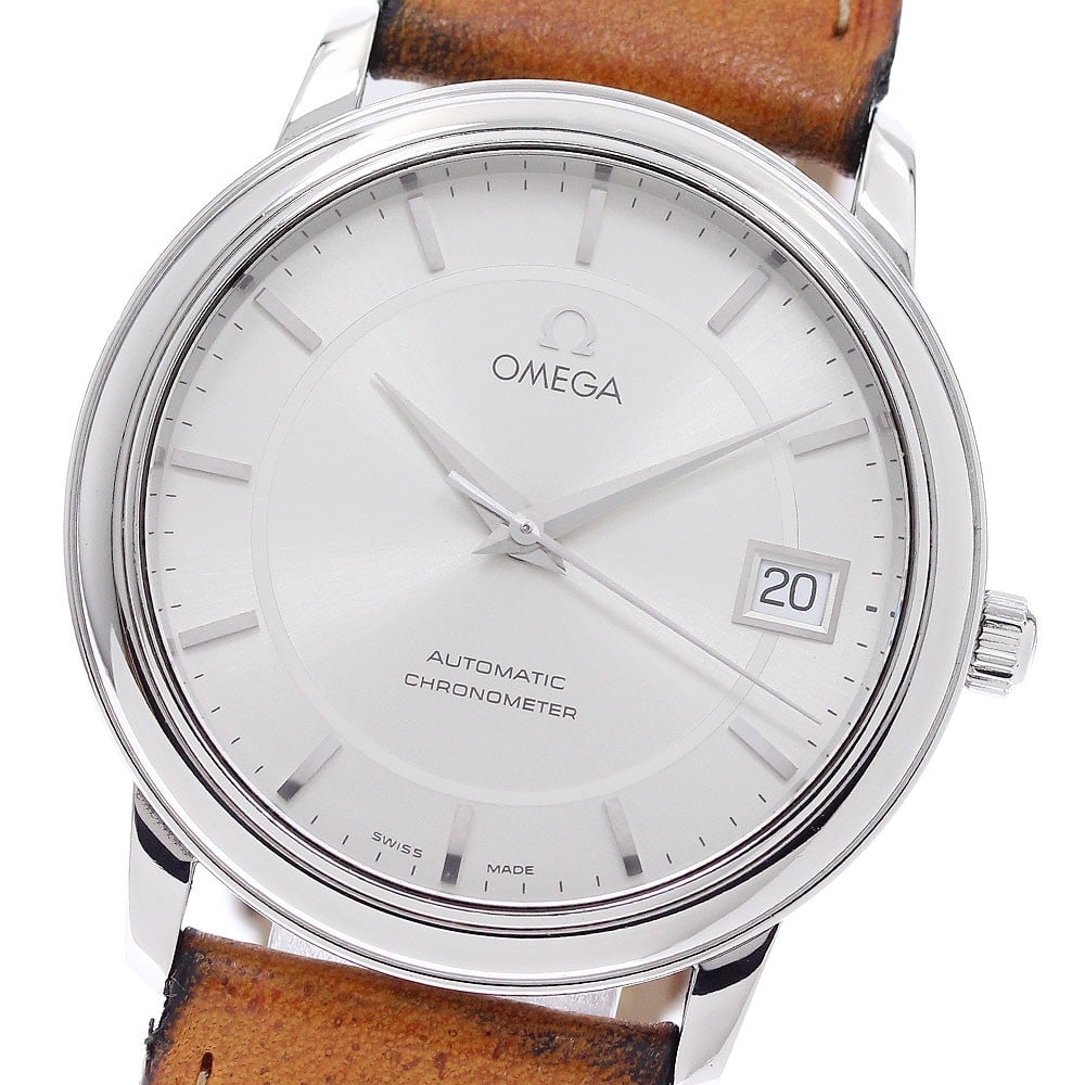 OMEGA De Ville Prestige 4800.31 Automatic Date Watch: OMEGA De Ville Prestige 4800.31 Automatic Date Watch This OMEGA De Ville Prestige Date Automatic wristwatch is a pre-owned men's timepiece crafted in Switzerland. It features a stainless steel case wi