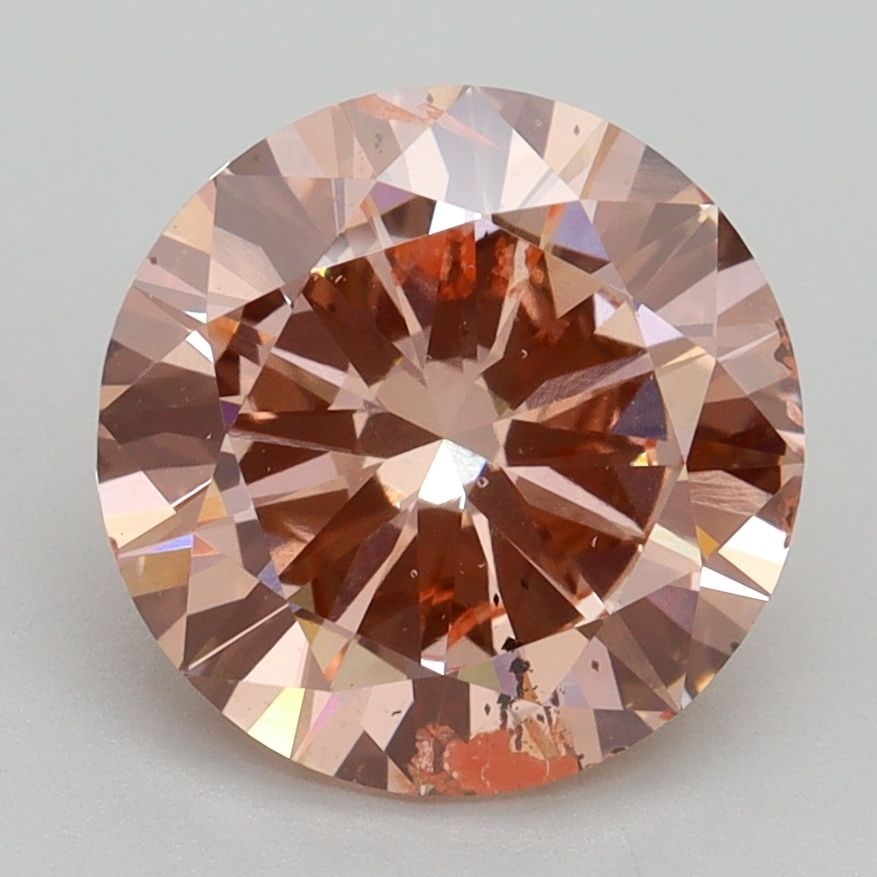 Loose Diamond - ROUND 3.03ct Fancy Intense Pink SI2: Loose Diamond - ROUND 3.03ct Fancy Intense Pink SI2 Source: This is a real non-mined Diamond that has been grown in a lab Shape: ROUND Carats: 3.03 Color: Fancy Intense Pink Certification: IGI Video: