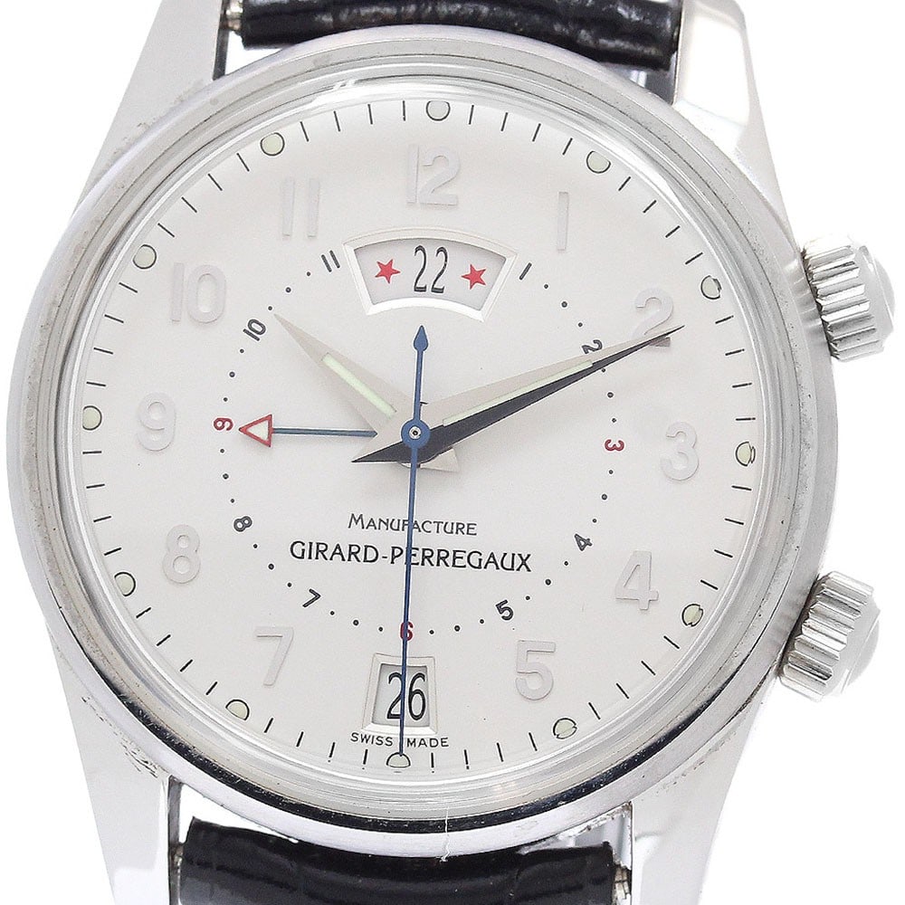 Girard Perregaux Traveler II GMT Date 4940 Automatic Men's Watch (1 of 6)