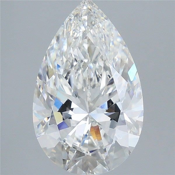 Loose Diamond - PEAR 4.01ct F VVS2: Loose Diamond - PEAR 4.01ct F VVS2 Source: This is a real non-mined Diamond that has been grown in a lab Shape: PEAR Carats: 4.01 Color: F Clarity: VVS2 Certification: IGI Video: