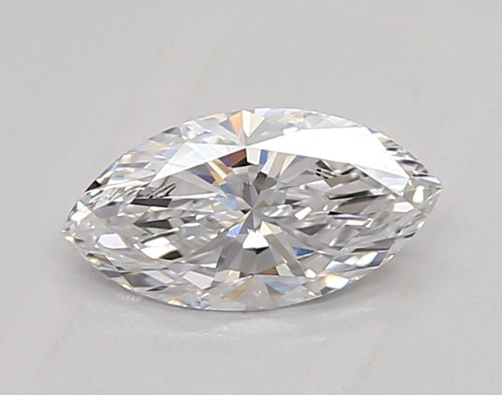 Loose Diamond - MARQUISE 0.59ct D VVS2: Loose Diamond - MARQUISE 0.59ct D VVS2 Source: This is a real non-mined Diamond that has been grown in a lab Shape: MARQUISE Carats: 0.59 Color: D Clarity: VVS2 Certification: IGI Video: