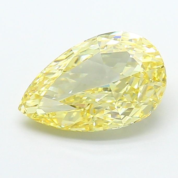 Loose Diamond - PEAR 2.52ct Fancy Yellow VS1: Loose Diamond - PEAR 2.52ct Fancy Yellow VS1 Source: This is a real non-mined Diamond that has been grown in a lab Shape: PEAR Carats: 2.52 Color: Fancy Yellow Certification: IGI Video: Video Link