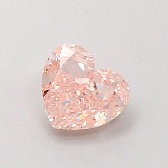 Loose Diamond - HEART 0.56ct Fancy Light Pinkish Brown VVS2: Loose Diamond - HEART 0.56ct Fancy Light Pinkish Brown VVS2 Source: This is a real non-mined Diamond that has been grown in a lab Shape: HEART Carats: 0.56 Color: Fancy Light Pinkish Brown Certificati