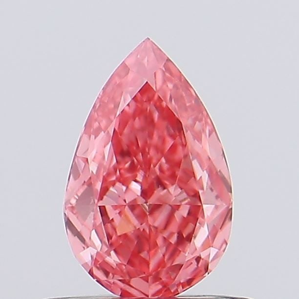 Loose Diamond - PEAR 0.46ct Fancy Intense Pink VS1: Loose Diamond - PEAR 0.46ct Fancy Intense Pink VS1 Source: This is a real non-mined Diamond that has been grown in a lab Shape: PEAR Carats: 0.46 Color: Fancy Intense Pink Certification: NONE Video: