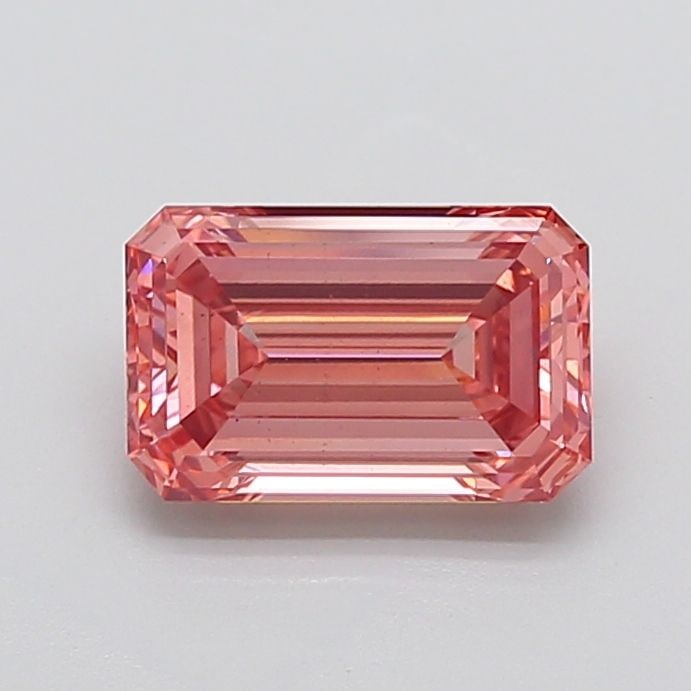 Loose Diamond - EMERALD 3.05ct Fancy Intense Pink VS2: Loose Diamond - EMERALD 3.05ct Fancy Intense Pink VS2 Source: This is a real non-mined Diamond that has been grown in a lab Shape: EMERALD Carats: 3.05 Color: Fancy Intense Pink Certification: IGI The