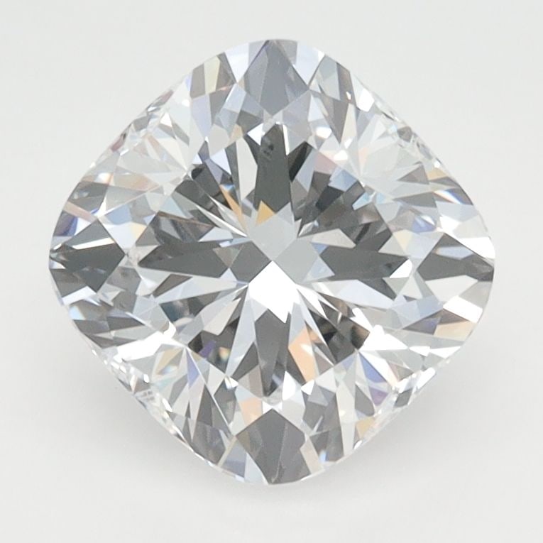 Loose Diamond - CUSHION BRILLIANT 2.1ct D VVS2: Loose Diamond - CUSHION BRILLIANT 2.1ct D VVS2 Source: This is a real non-mined Diamond that has been grown in a lab Shape: CUSHION BRILLIANT Carats: 2.1 Color: D Clarity: VVS2 Certification: IGI Vide