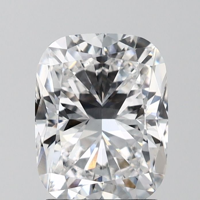 Loose Diamond - CUSHION MODIFIED 2.06ct D VS1: Loose Diamond - CUSHION MODIFIED 2.06ct D VS1 Source: This is a real non-mined Diamond that has been grown in a lab Shape: CUSHION MODIFIED Carats: 2.06 Color: D Clarity: VS1 Certification: IGI Video: