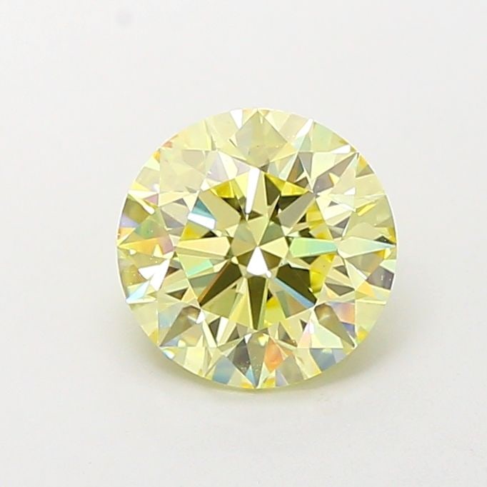 Ideal Loose Diamond - ROUND 3.01ct Fancy Yellow VS1: Ideal Loose Diamond - ROUND 3.01ct Fancy Yellow VS1 Source: This is a real non-mined Diamond that has been grown in a lab Shape: ROUND Carats: 3.01 Color: Fancy Yellow Certification: IGI Video: