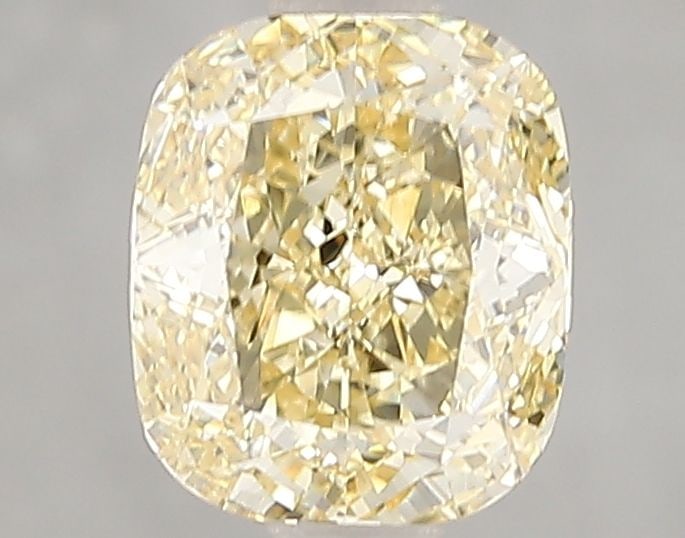 Loose Diamond - CUSHION MODIFIED 1.5ct Fancy Intense Yellow VS2: Loose Diamond - CUSHION MODIFIED 1.5ct Fancy Intense Yellow VS2 Source: This is a real non-mined Diamond that has been grown in a lab Shape: CUSHION MODIFIED Carats: 1.5 Color: Fancy Intense Yellow Ce