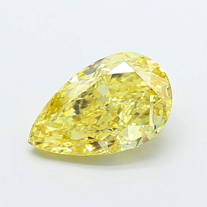 Loose Diamond - PEAR 4.02ct Fancy Intense Yellow VS2: Loose Diamond - PEAR 4.02ct Fancy Intense Yellow VS2 Source: This is a real non-mined Diamond that has been grown in a lab Shape: PEAR Carats: 4.02 Color: Fancy Intense Yellow Certification: IGI Video