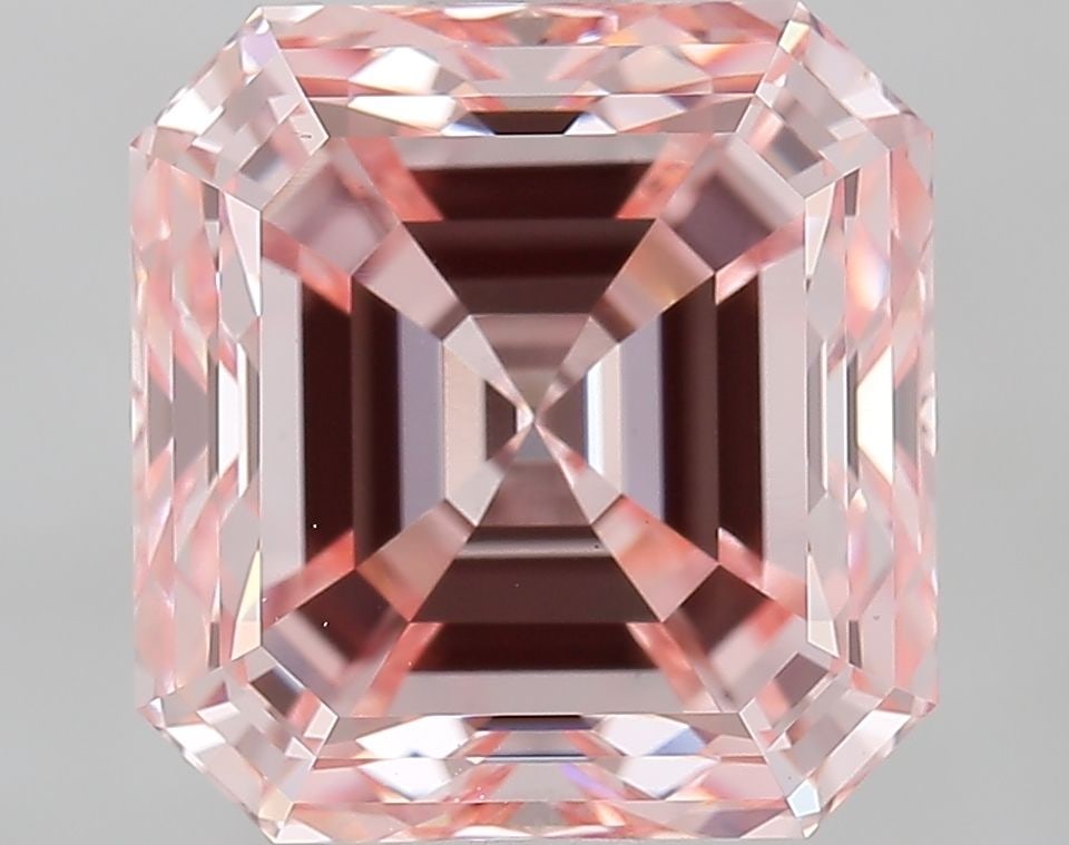 Loose Diamond - ASSCHER 3.05ct Fancy Intense Pink VS1: Loose Diamond - ASSCHER 3.05ct Fancy Intense Pink VS1 Source: This is a real non-mined Diamond that has been grown in a lab Shape: ASSCHER Carats: 3.05 Color: Fancy Intense Pink Certification: IGI Vid