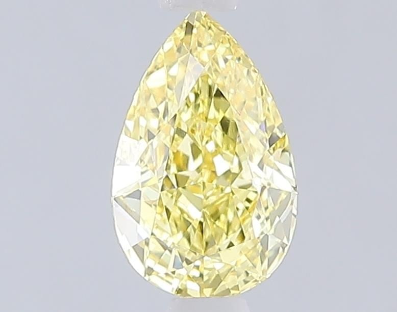 Loose Diamond - PEAR 1.03ct Fancy Intense Yellow VVS2: Loose Diamond - PEAR 1.03ct Fancy Intense Yellow VVS2 Source: This is a real non-mined Diamond that has been grown in a lab Shape: PEAR Carats: 1.03 Color: Fancy Intense Yellow Certification: IGI Vide