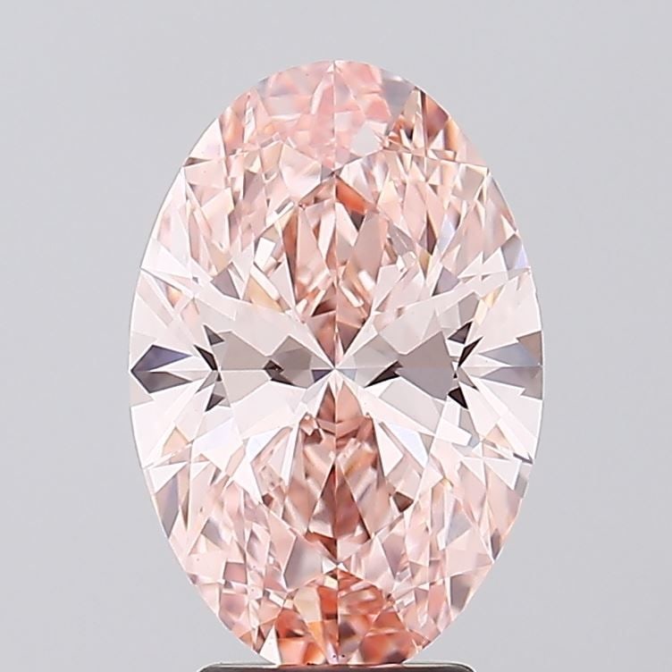 Loose Diamond - OVAL 3.59ct Fancy Vivid Pink VS1: Loose Diamond - OVAL 3.59ct Fancy Vivid Pink VS1 Source: This is a real non-mined Diamond that has been grown in a lab Shape: OVAL Carats: 3.59 Color: Fancy Vivid Pink Certification: IGI Video: