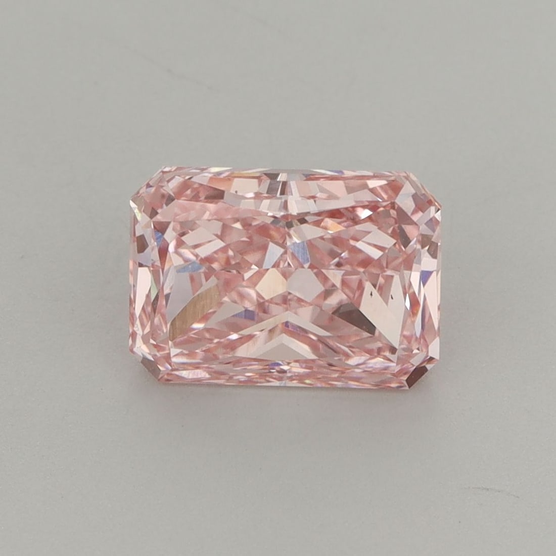 Loose Diamond - RADIANT 2.04ct Fancy Vivid Pink VS1: Loose Diamond - RADIANT 2.04ct Fancy Vivid Pink VS1 Source: This is a real non-mined Diamond that has been grown in a lab Shape: RADIANT Carats: 2.04 Color: Fancy Vivid Pink Certification: IGI The Dia