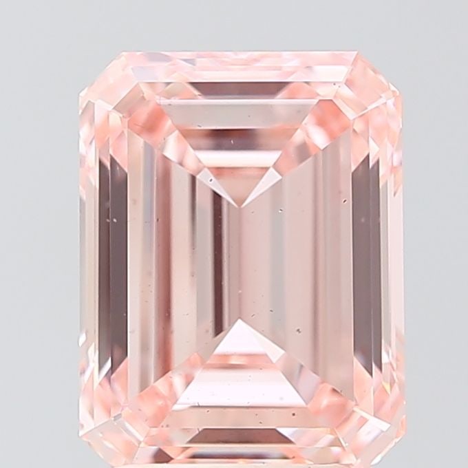 Loose Diamond - EMERALD 3.04ct Fancy Intense Pink VS2: Loose Diamond - EMERALD 3.04ct Fancy Intense Pink VS2 Source: This is a real non-mined Diamond that has been grown in a lab Shape: EMERALD Carats: 3.04 Color: Fancy Intense Pink Certification: IGI Vid