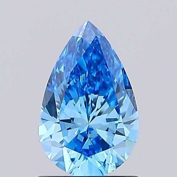Loose Diamond - PEAR 0.71ct Fancy Vivid Blue VVS2: Loose Diamond - PEAR 0.71ct Fancy Vivid Blue VVS2 Source: This is a real non-mined Diamond that has been grown in a lab Shape: PEAR Carats: 0.71 Color: Fancy Vivid Blue Certification: NONE Video: