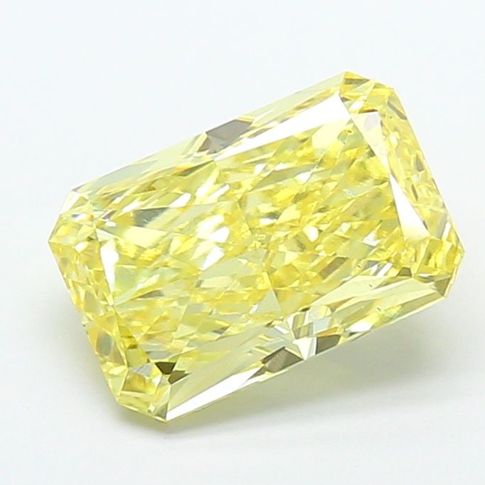 Loose Diamond - RADIANT 2.99ct Fancy Intense Yellow VS1: Loose Diamond - RADIANT 2.99ct Fancy Intense Yellow VS1 Source: This is a real non-mined Diamond that has been grown in a lab Shape: RADIANT Carats: 2.99 Color: Fancy Intense Yellow Certification: IGI