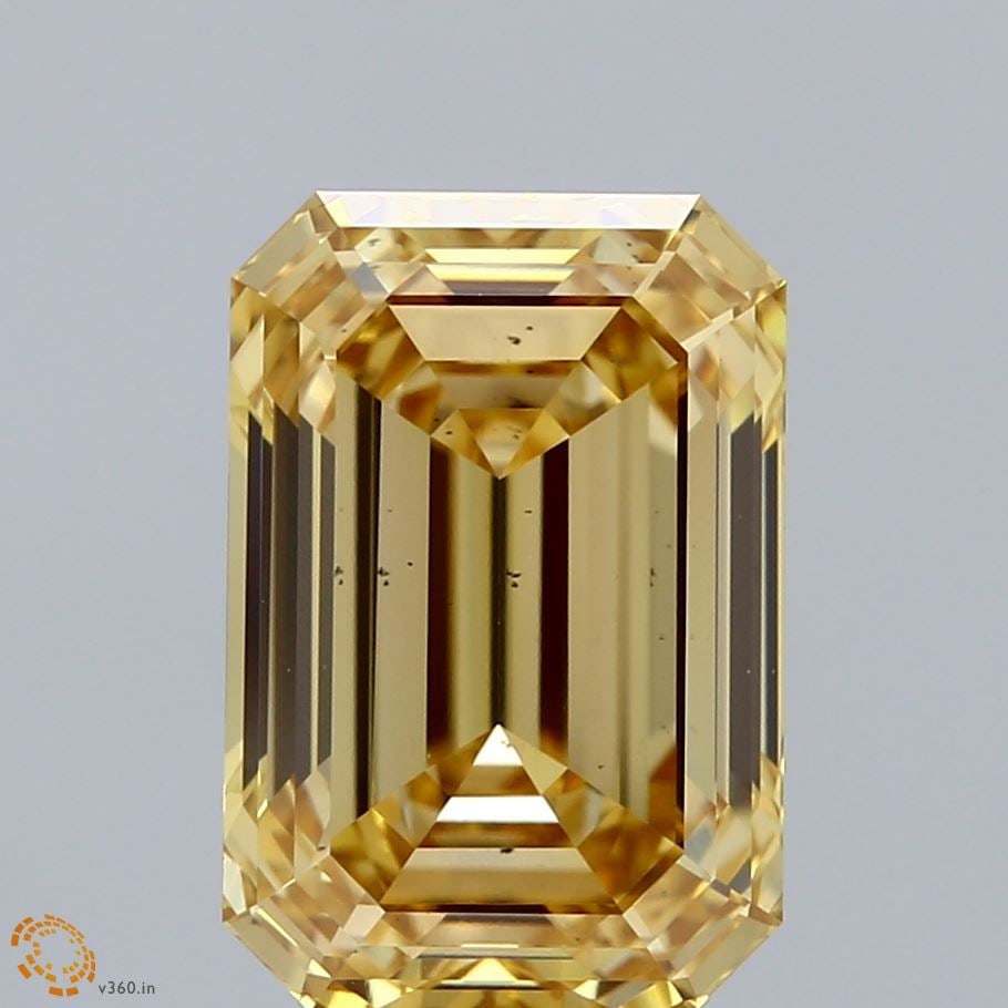 Loose Diamond - EMERALD 5.1ct Fancy Intense Yellow VS2: Loose Diamond - EMERALD 5.1ct Fancy Intense Yellow VS2 Source: This is a real non-mined Diamond that has been grown in a lab Shape: EMERALD Carats: 5.1 Color: Fancy Intense Yellow Certification: IGI V
