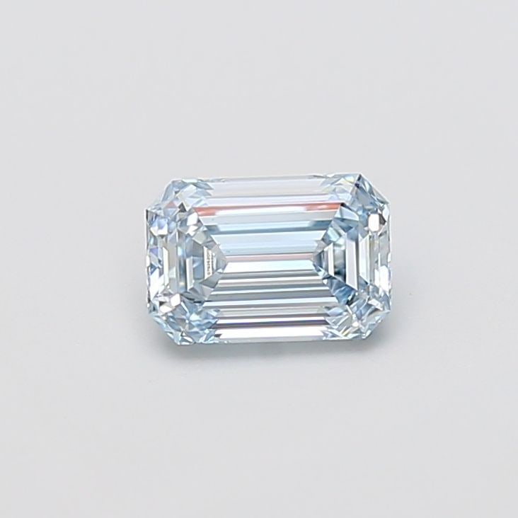 Loose Diamond - EMERALD 1.09ct Fancy Blue VVS2: Loose Diamond - EMERALD 1.09ct Fancy Blue VVS2 Source: This is a real non-mined Diamond that has been grown in a lab Shape: EMERALD Carats: 1.09 Color: Fancy Blue Certification: IGI Video: