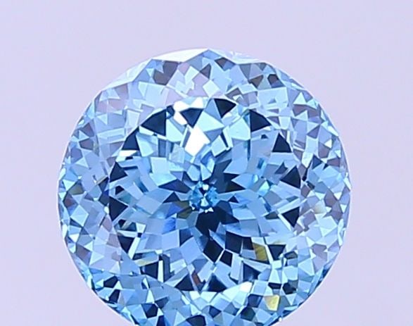 Loose Diamond - ROUND 2.01ct Fancy Vivid Blue VS1: Loose Diamond - ROUND 2.01ct Fancy Vivid Blue VS1 Source: This is a real non-mined Diamond that has been grown in a lab Shape: ROUND Carats: 2.01 Color: Fancy Vivid Blue Certification: IGI Video: