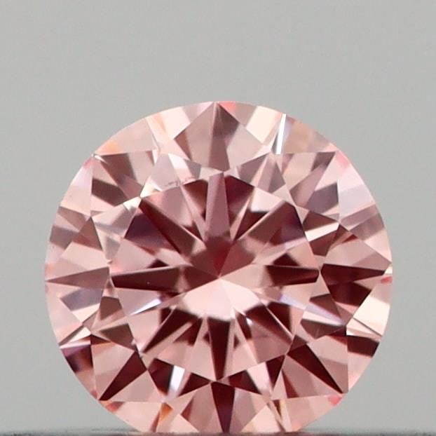 Loose Diamond - ROUND 0.2ct Fancy Vivid Pink VVS2 (1 of 1)