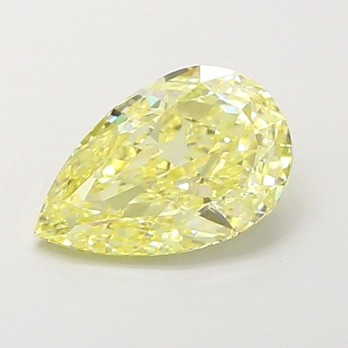 Loose Diamond - PEAR 1.71ct Fancy Intense Yellow VVS2: Loose Diamond - PEAR 1.71ct Fancy Intense Yellow VVS2 Source: This is a real non-mined Diamond that has been grown in a lab Shape: PEAR Carats: 1.71 Color: Fancy Intense Yellow Certification: IGI Vide