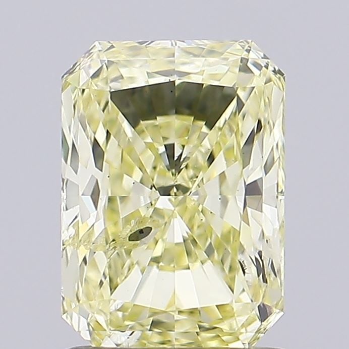Loose Diamond - RADIANT 1.21ct Fancy Yellow SI2: Loose Diamond - RADIANT 1.21ct Fancy Yellow SI2 Source: This is a real non-mined Diamond that has been grown in a lab Shape: RADIANT Carats: 1.21 Color: Fancy Yellow Certification: IGI Video: