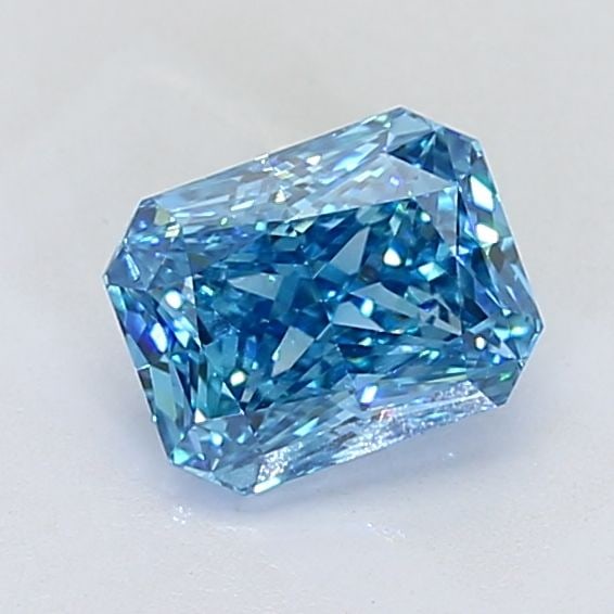 Loose Diamond - RADIANT 2.02ct Fancy Vivid Blue VS1: Loose Diamond - RADIANT 2.02ct Fancy Vivid Blue VS1 Source: This is a real non-mined Diamond that has been grown in a lab Shape: RADIANT Carats: 2.02 Color: Fancy Vivid Blue Certification: IGI Video: