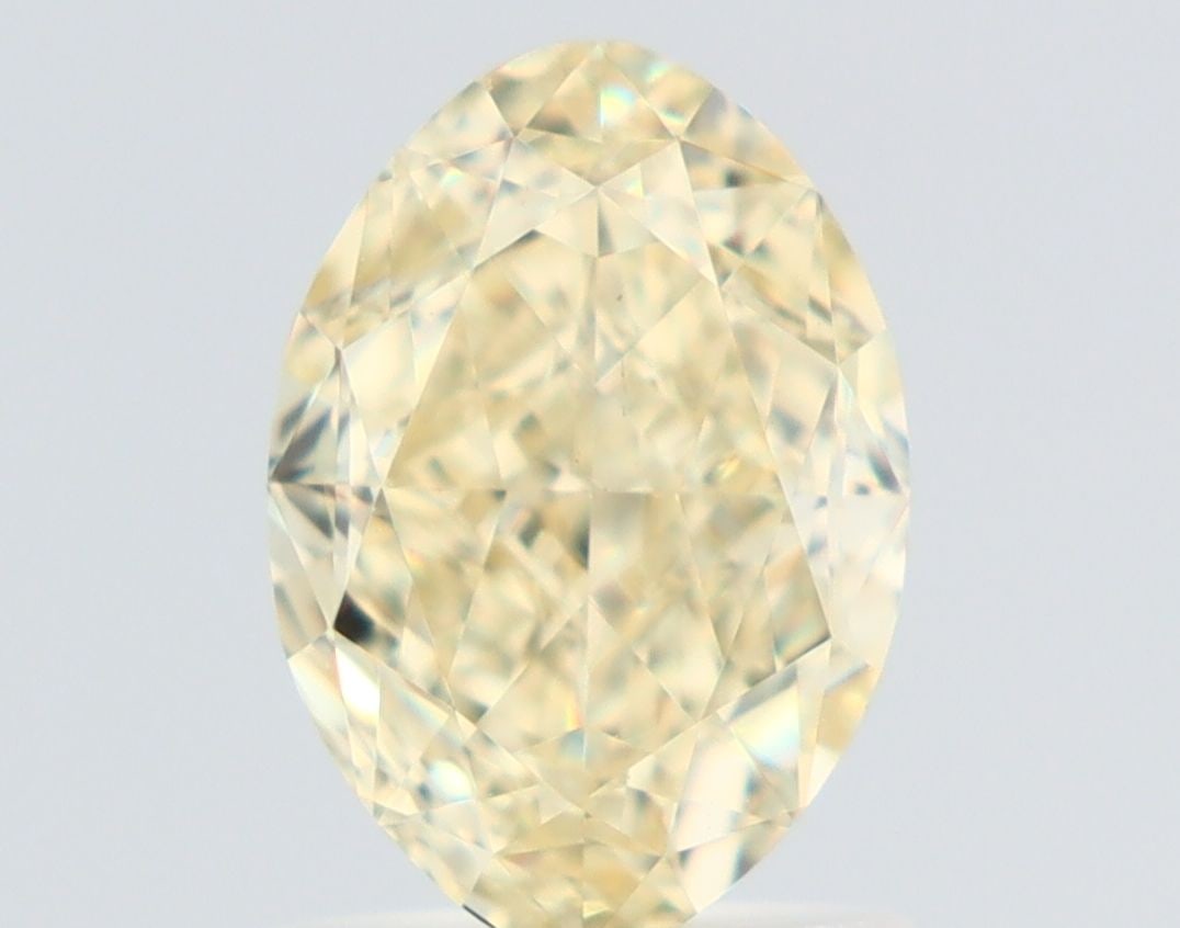 Loose Diamond - OVAL 1.51ct Fancy Light Yellow VS1: Loose Diamond - OVAL 1.51ct Fancy Light Yellow VS1 Source: Natural Shape: OVAL Carats: 1.51 Color: Fancy Light Yellow Certification: GIA Video: